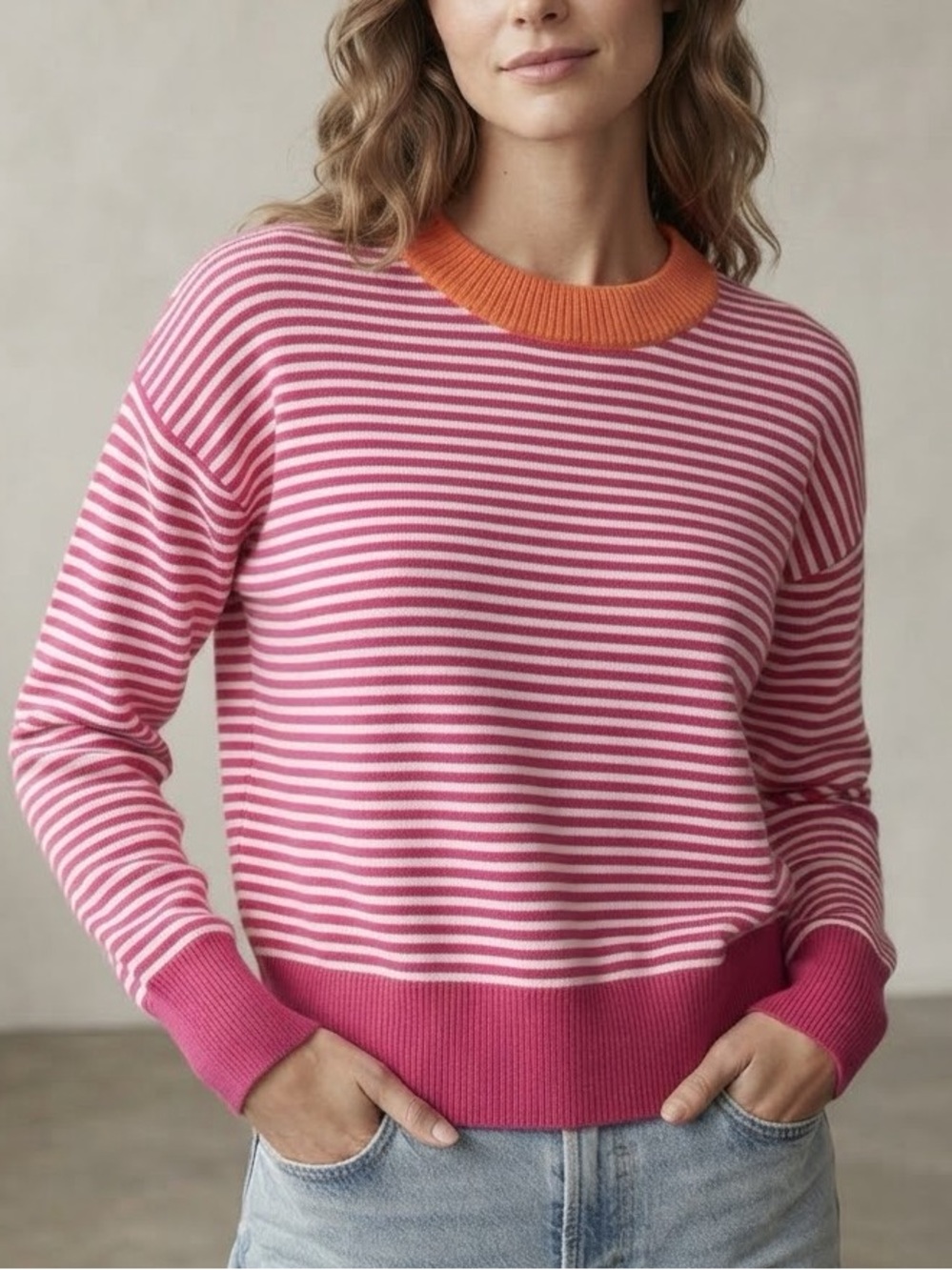 Elodie Striped Sweater Size XS
